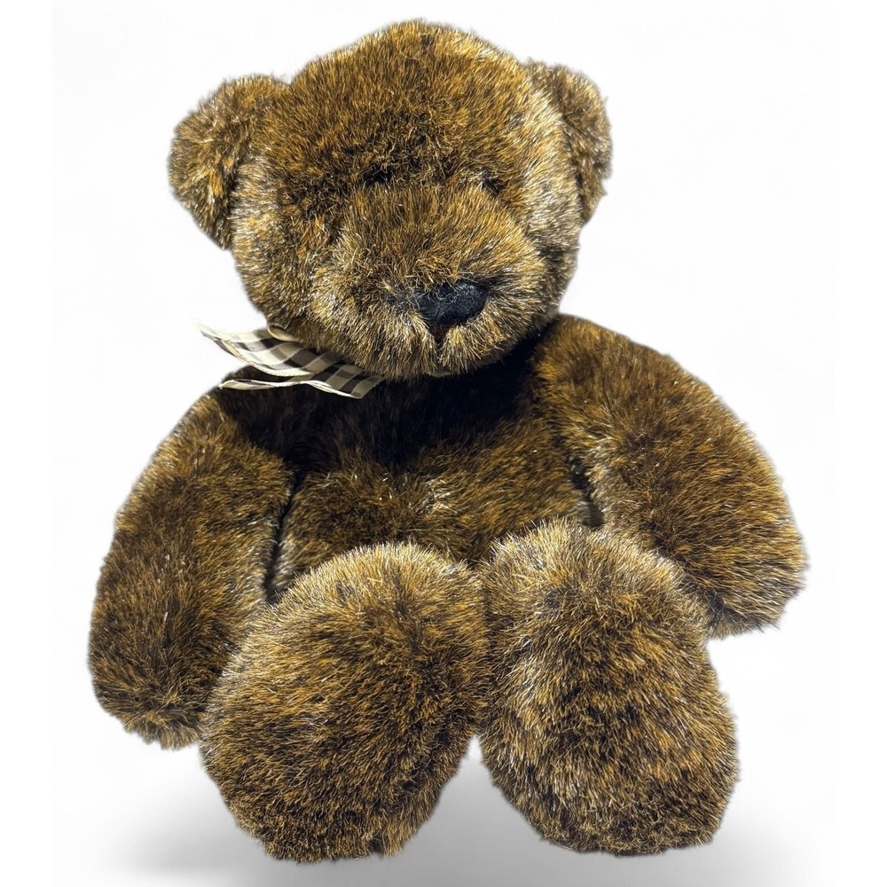 GUND Maxwell 6450 Teddy Bear Plush 14" Brown Stuffed Animal